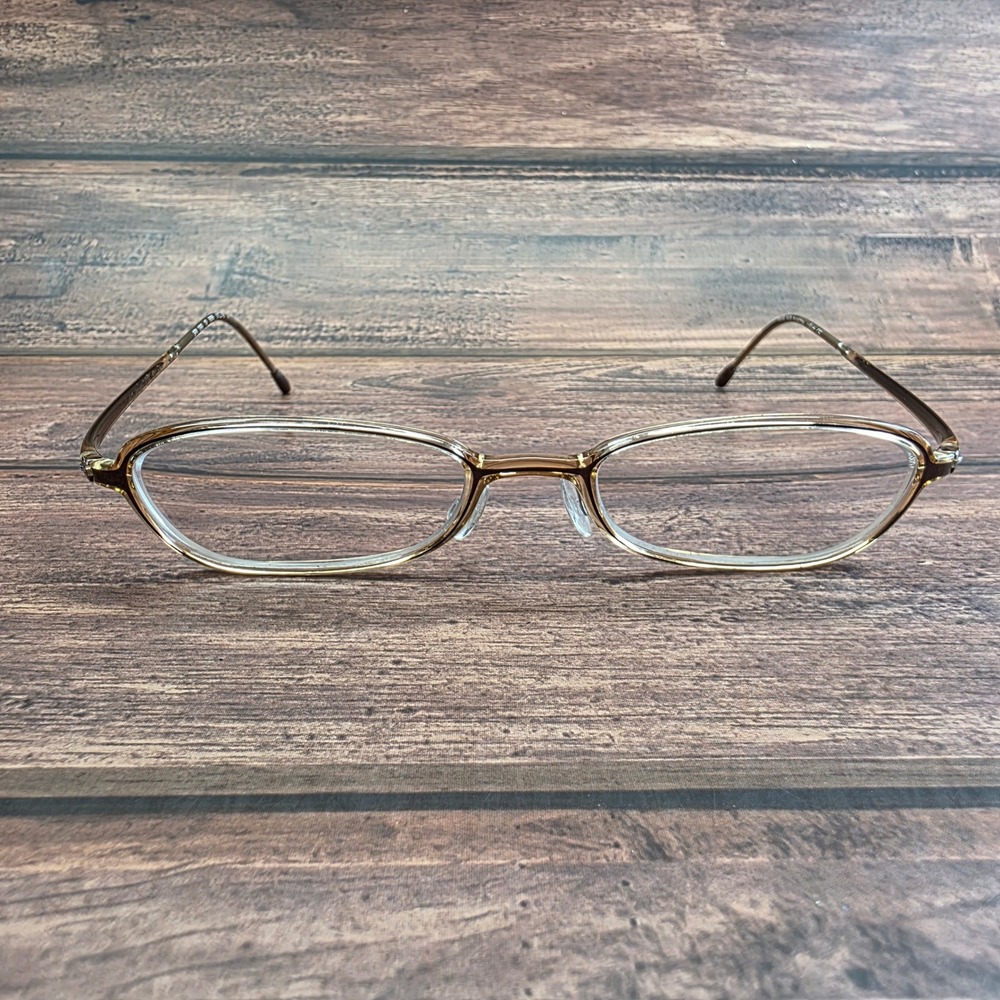 Silhouette SPX 1990 10 6066‎ Brown Oval Eyeglass Frames 51-18 Austria 4170